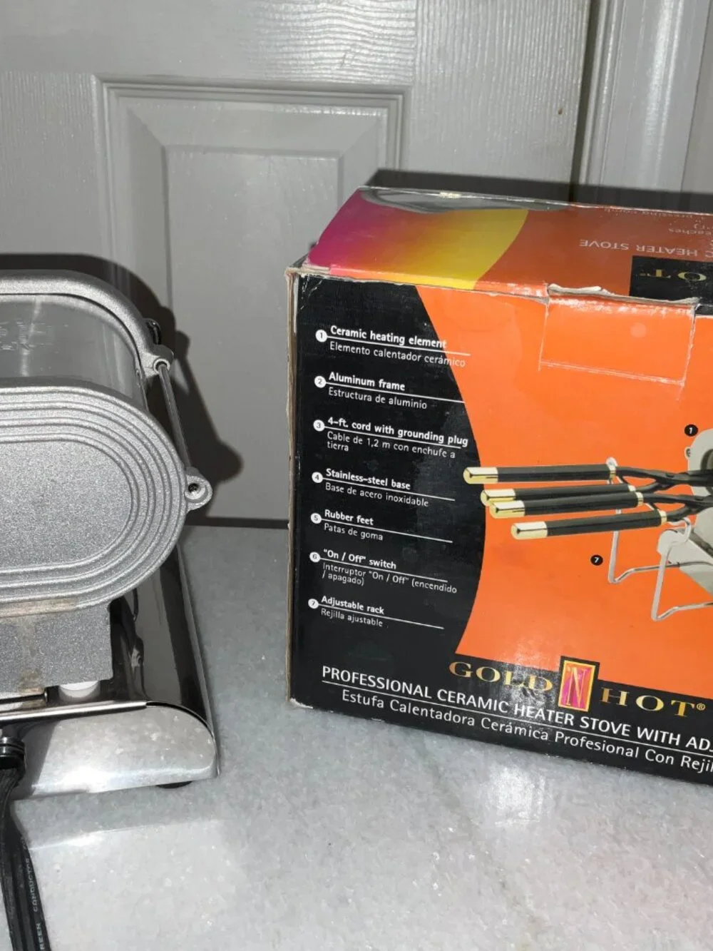 Gold N Hot Ceramic Heater Stove (Functioning)